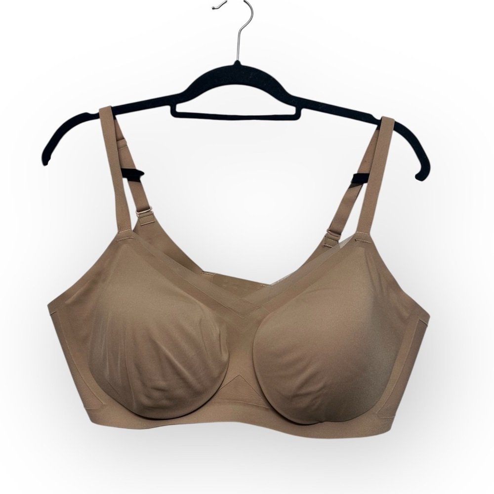 Honeylove LiftWear Crossover Bra- Sand Beige- 38D/DD‎ (E)